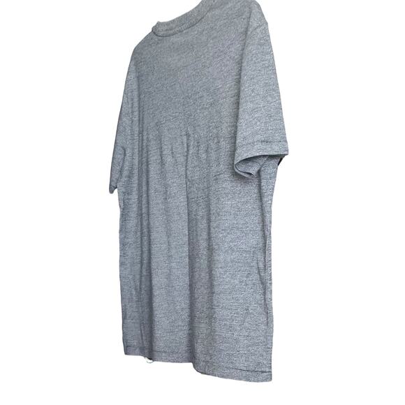 GAP SHORT SLEEVE ROUND NECK PULL-OVER T-SHIRT, WOMENS, L, HEATHER GREY, CASUAL - Picture 5 of 9